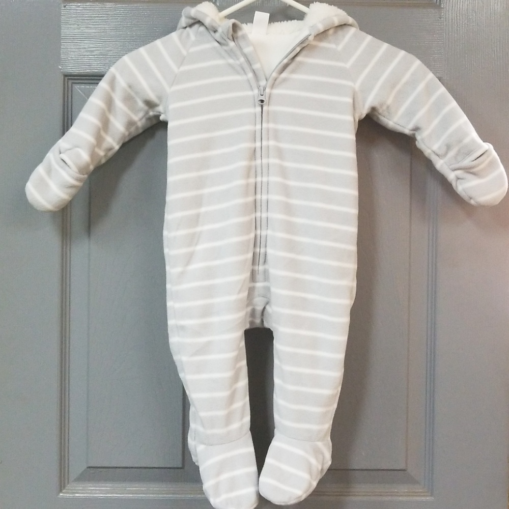 Footed One Piece Snow Suit